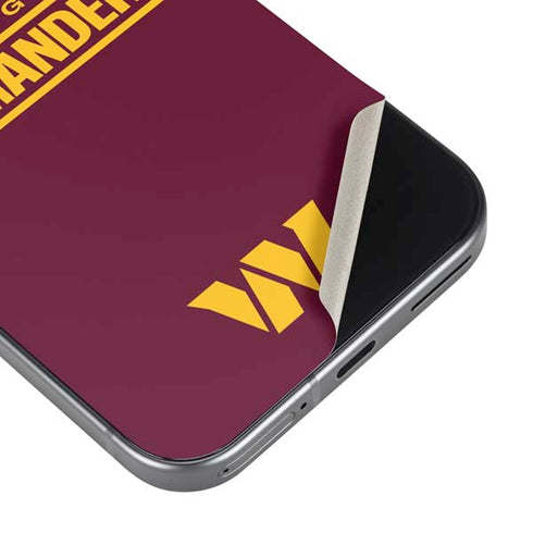 NFL Washington Commanders Performance Series Pixel 9 Pro XL Skin